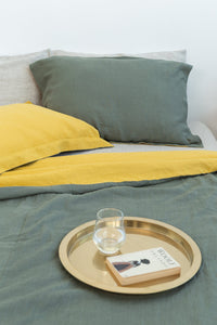 Thumbnail for Linen Sham Pillowcase in Honey