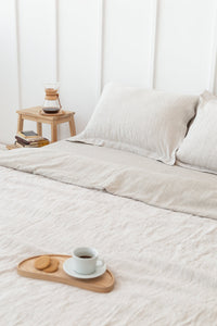 Thumbnail for Linen Sham Pillowcase in Honey