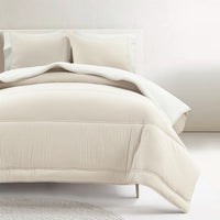 Thumbnail for Soft Lightweight Reversible Quilted Comforter Set