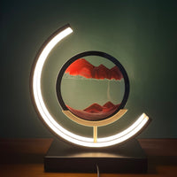 Thumbnail for Moving Sand Sandscapes LED Table Lamp