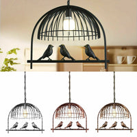 Thumbnail for Vintage Bird Cage Chandelier Pendant Light