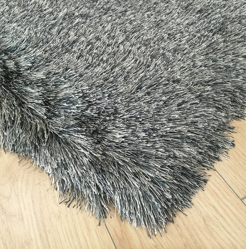 Fancy Solid Gray Shag
