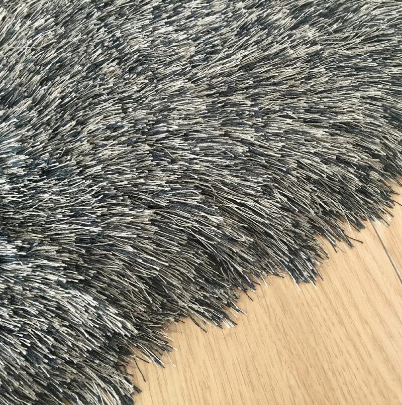 Fancy Solid Gray Shag