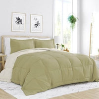 Thumbnail for 3-Piece Microfiber Reversible Comforter Set
