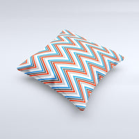 Thumbnail for Sharp Chevron Pattern Ink-Fuzed Decorative Throw Pillow