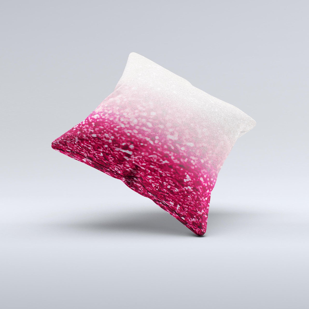 Glimmer Fade Ink-Fuzed Decorative Throw Pillow
