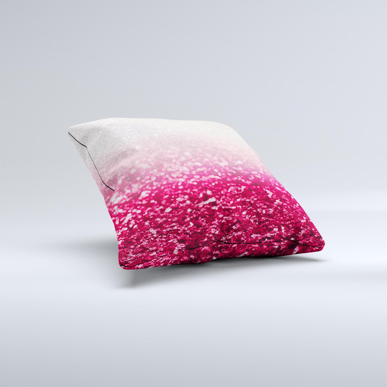 Glimmer Fade Ink-Fuzed Decorative Throw Pillow