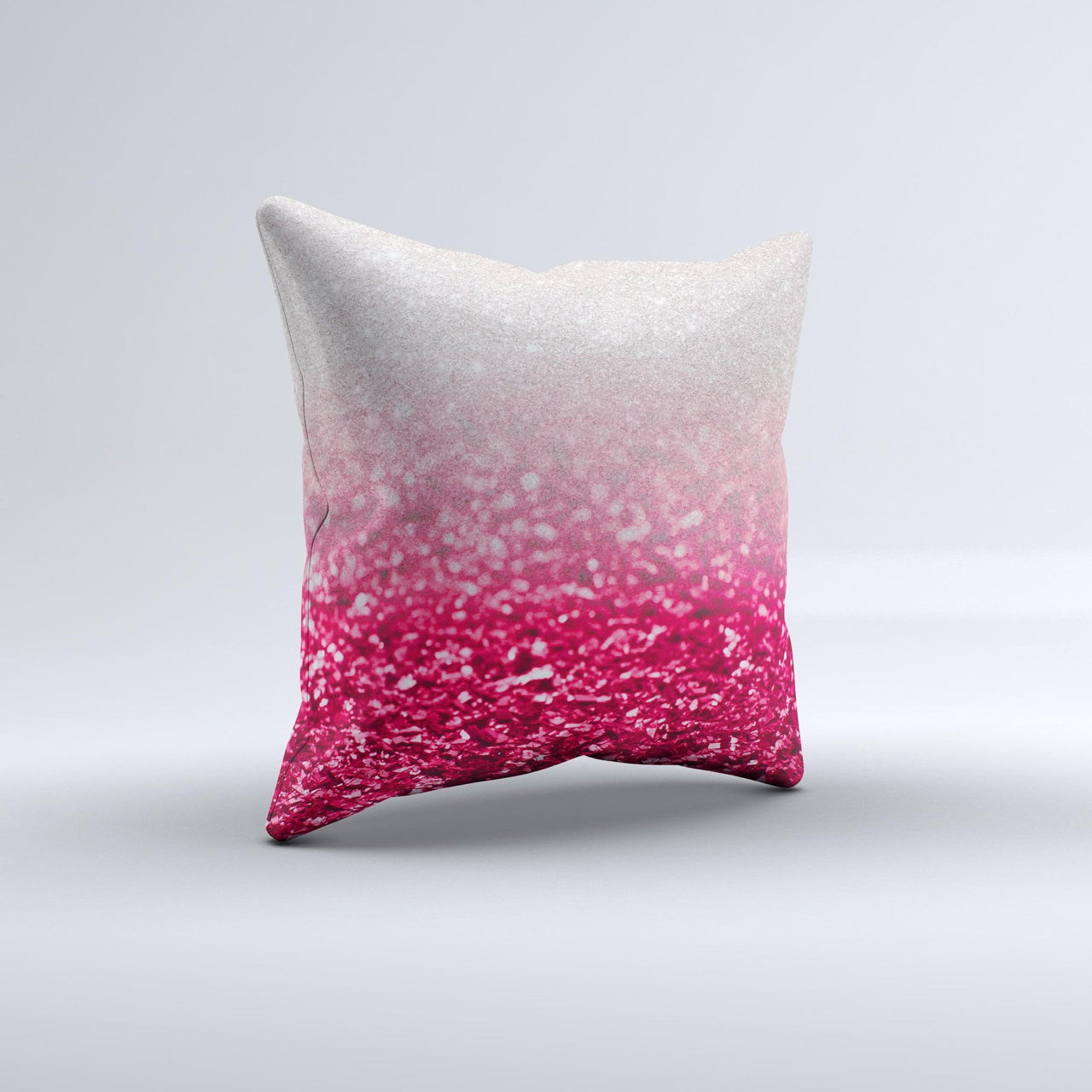 Glimmer Fade Ink-Fuzed Decorative Throw Pillow