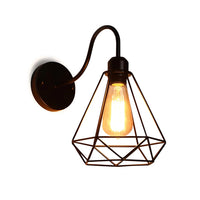 Thumbnail for Industrial Vintage Wire Cage Wall Sconces