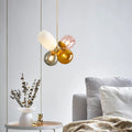 4 Colorful LED Balloon Chandelier