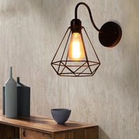 Thumbnail for Industrial Vintage Wire Cage Wall Sconces