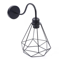 Thumbnail for Industrial Vintage Wire Cage Wall Sconces