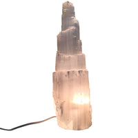 Thumbnail for Selenite Crystal Skyscraper Lamp Prime