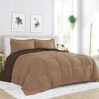 Thumbnail for 3-Piece Microfiber Reversible Comforter Set