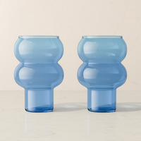 Thumbnail for Bubble Drink Glass Set - Tall