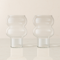 Thumbnail for Bubble Drink Glass Set - Tall