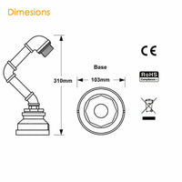 Thumbnail for Large Table Lamp Shades Steampunk