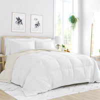 Thumbnail for 3-Piece Microfiber Reversible Comforter Set