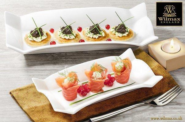 White Rectangle Platter