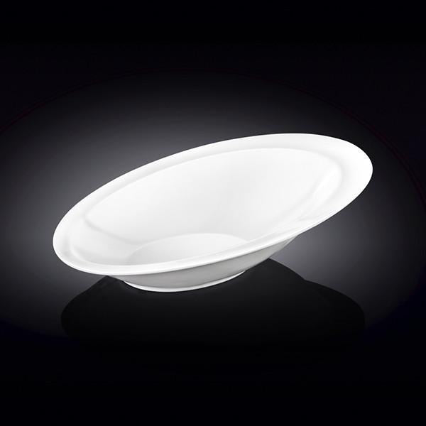 White Ceaser Salad Bowl 11" inch