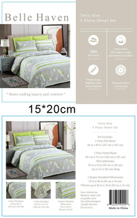 Thumbnail for Belle Haven 6 Piece Cotton Bedsheet Set