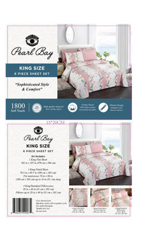 Thumbnail for Pearl Bay 6 Piece Bed Sheet & Pillow Set