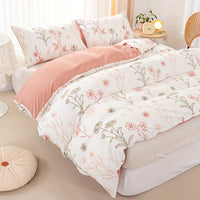 Thumbnail for 3Piece Floral Duvet Cover Set