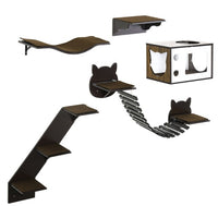 Thumbnail for Cat Shelves With Ergonomically Curved Platform