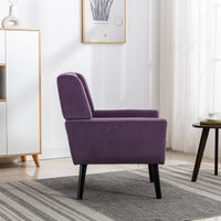 Thumbnail for Modern Soft Velvet Ergonomic Accent Chair For Living Room