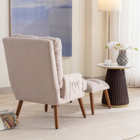 Thumbnail for Lounge Chair With Footrest, 5-stage Adjustable Backrest