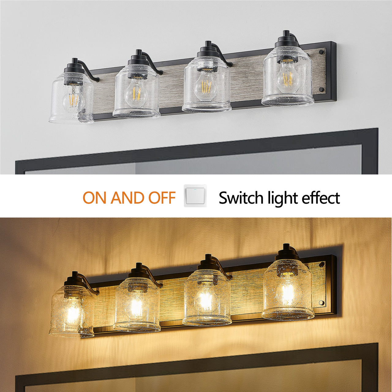 Farmhouse Vanity Light Fixture