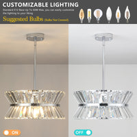 Thumbnail for Modern Crystal Chandelier for Living-Room