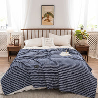 Thumbnail for Autumn Winter Plaid Blankets in Milk Velvet - Casatrail.com