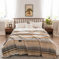 Thumbnail for Autumn Winter Plaid Blankets in Milk Velvet - Casatrail.com
