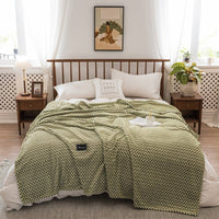 Thumbnail for Autumn Winter Plaid Blankets in Milk Velvet - Casatrail.com
