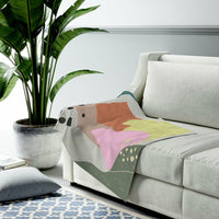 Thumbnail for Abstract Vase Blanket Plush Throw