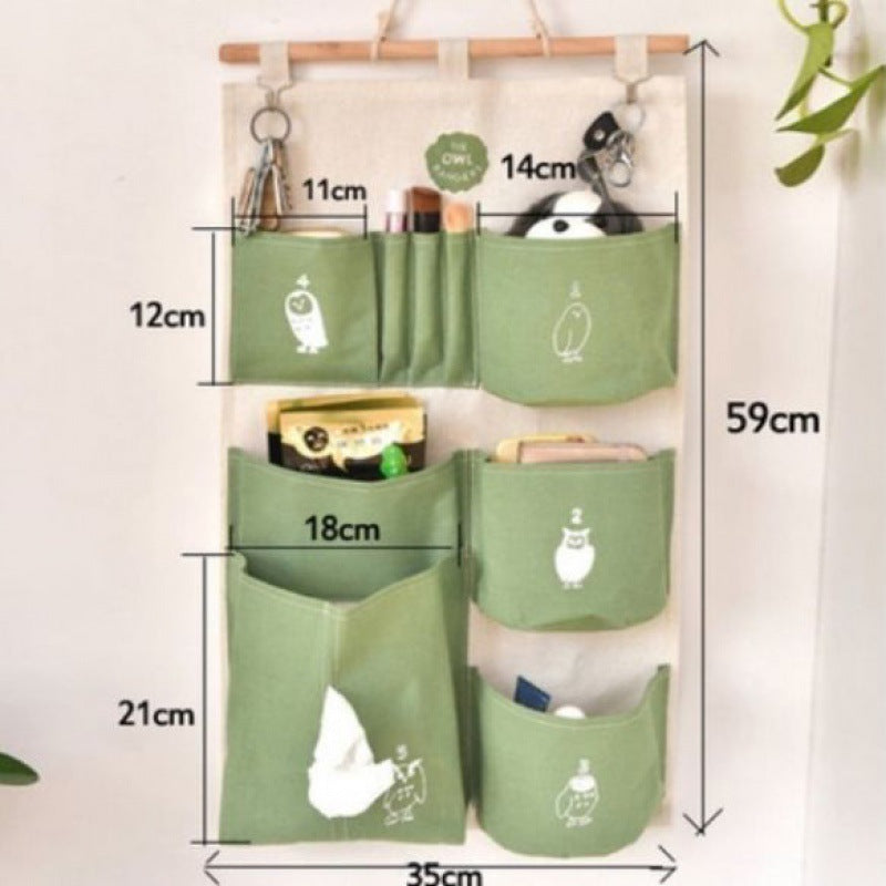 Fabric Wall Hanging Bag For Storage