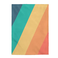 Thumbnail for Diagonal Stripes Plush Blanket Throw