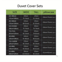 Thumbnail for Plaid Quilt Cover 3Piece Bedding Set