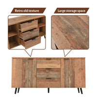 Thumbnail for Cabinet With Adjustable Shelves with Three Drawers