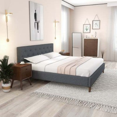 Graceville King Fabric Platform Bed