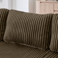 Thumbnail for Modern Minimalist U Shape Modular Sectional Sofa