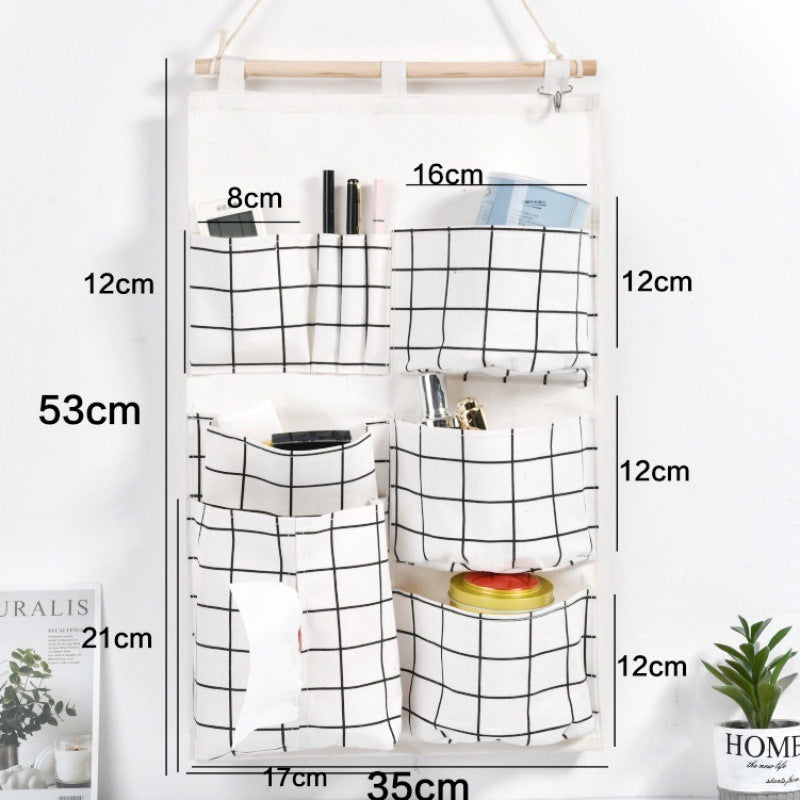 Fabric Wall Hanging Bag For Storage