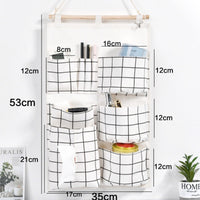 Thumbnail for Fabric Wall Hanging Bag For Storage