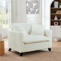 Comfortable single-person sofa chair with a backrest