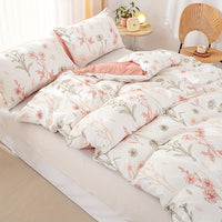 Thumbnail for 3Piece Floral Duvet Cover Set