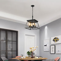 Thumbnail for 4-Light Vintage Antique Chandeliers Light Fixture