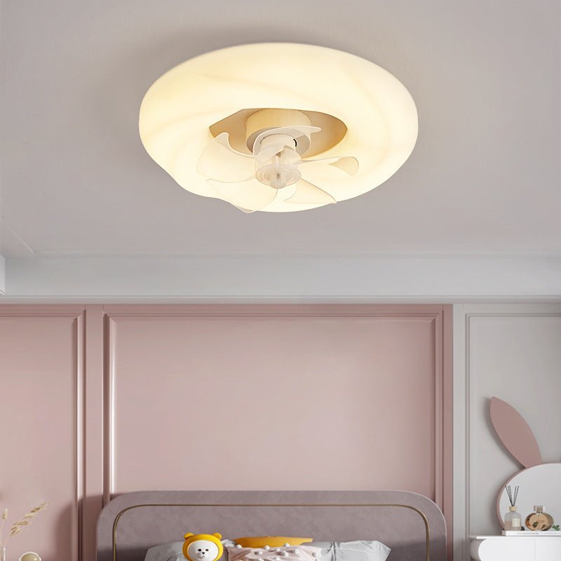 Bedroom LED Ceiling Silent Fan Light - Casatrail.com