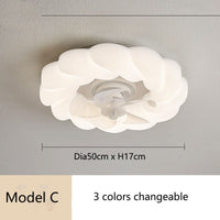 Thumbnail for Bedroom LED Ceiling Silent Fan Light - Casatrail.com