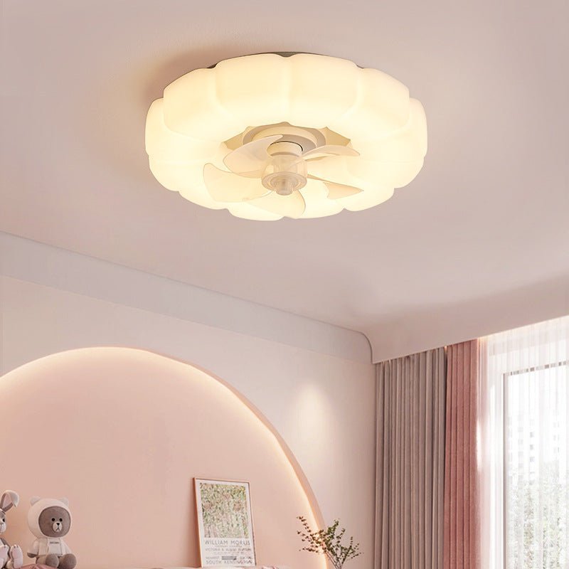Bedroom LED Ceiling Silent Fan Light - Casatrail.com